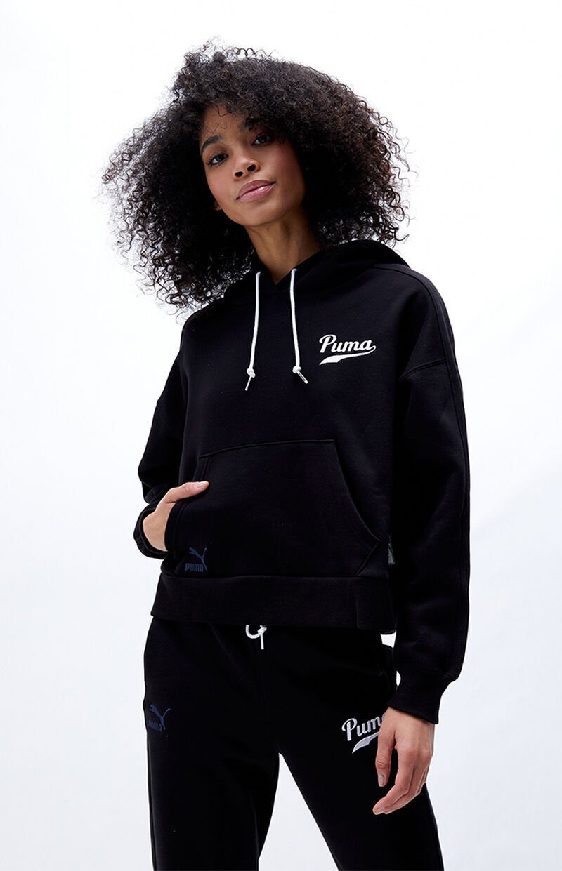 Puma Black Team Hoodie