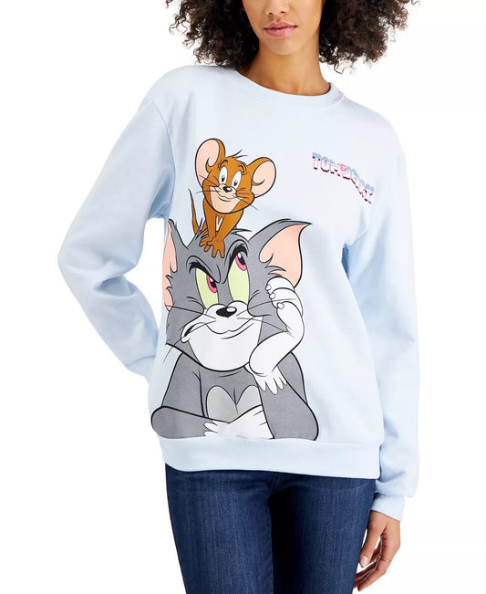 Warner Brothers Juniors' Tom & Jerry Sweatshirt
