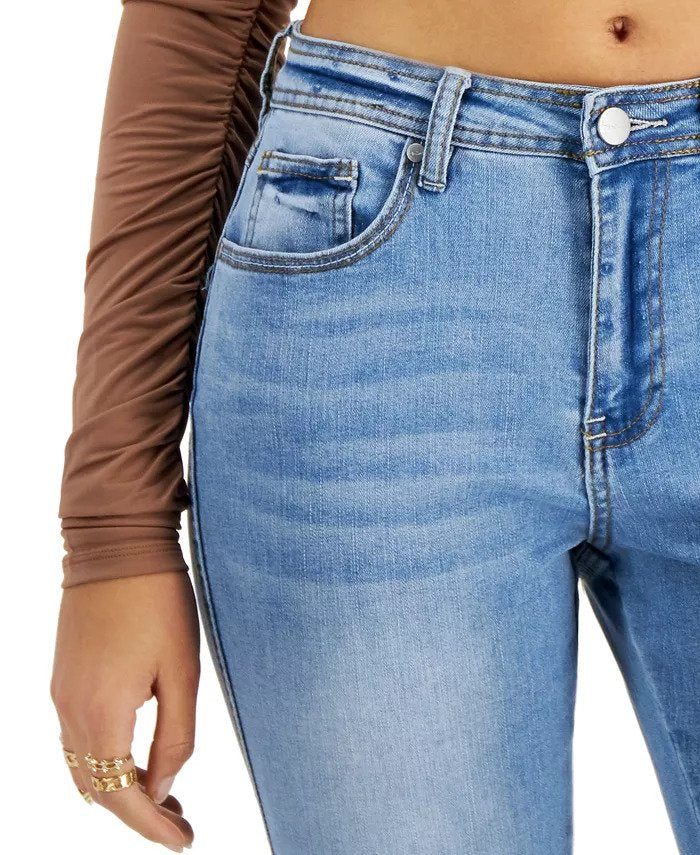 Indigo Saints Skinny Ankle Jeans