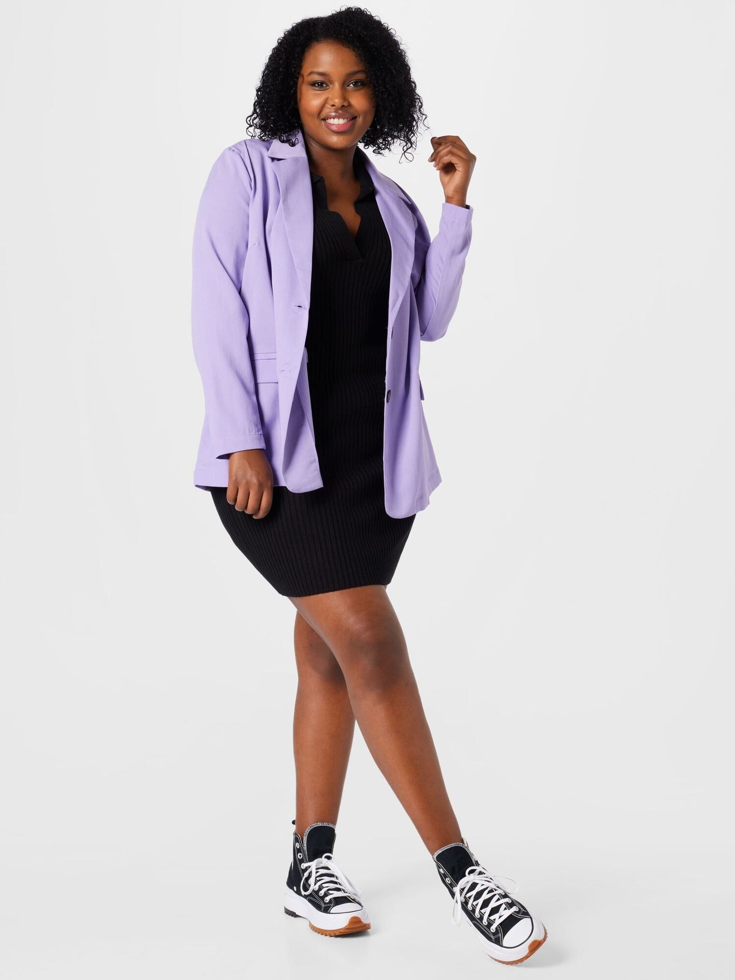 Cotton On Curve Knit Polo Mini Dress