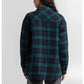 Dickies Juniors' Oversized Boyfriend Flannel Shirt Jacket