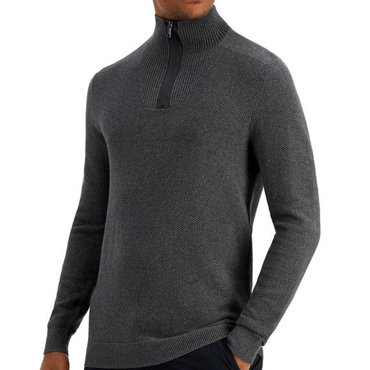 Alfani Men's Quarter-Zip Sweater