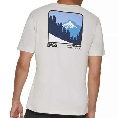BASS OUTDOOR Men's Mountain Range Graphic T-Shirt