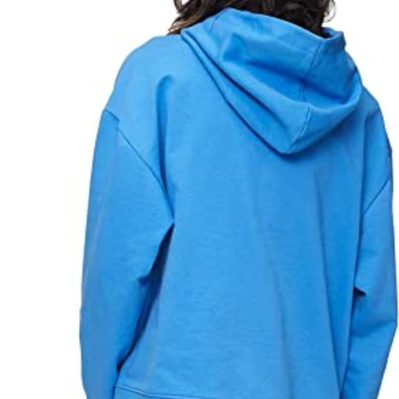 Calvin Klein Men's Relaxed Fit Standard Logo Terry Hoodie